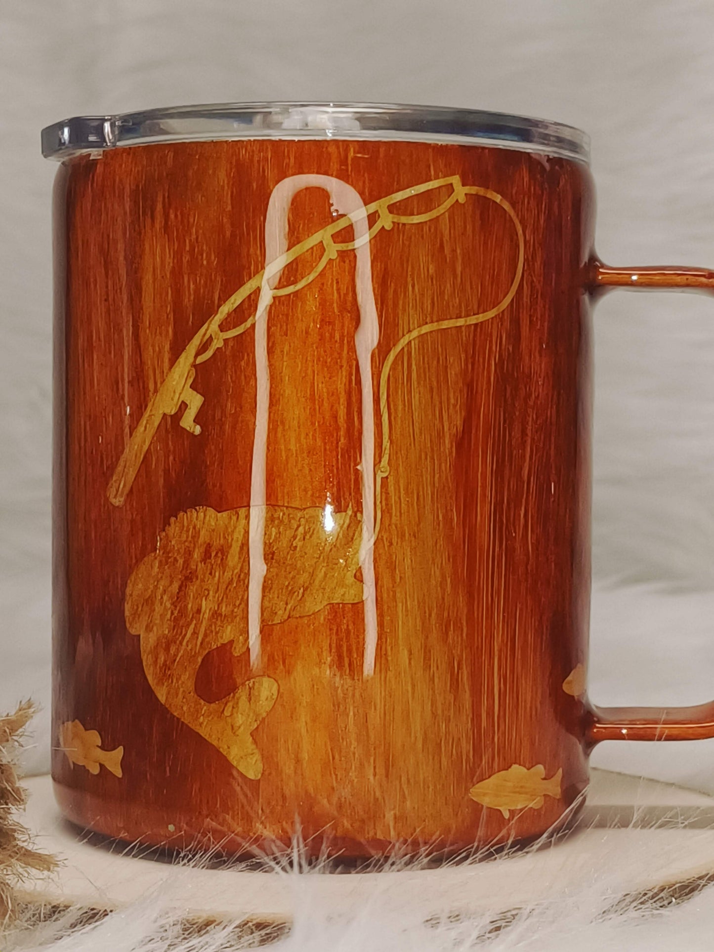 12 oz Camper Mug-Custom Made Epoxy Tumbler