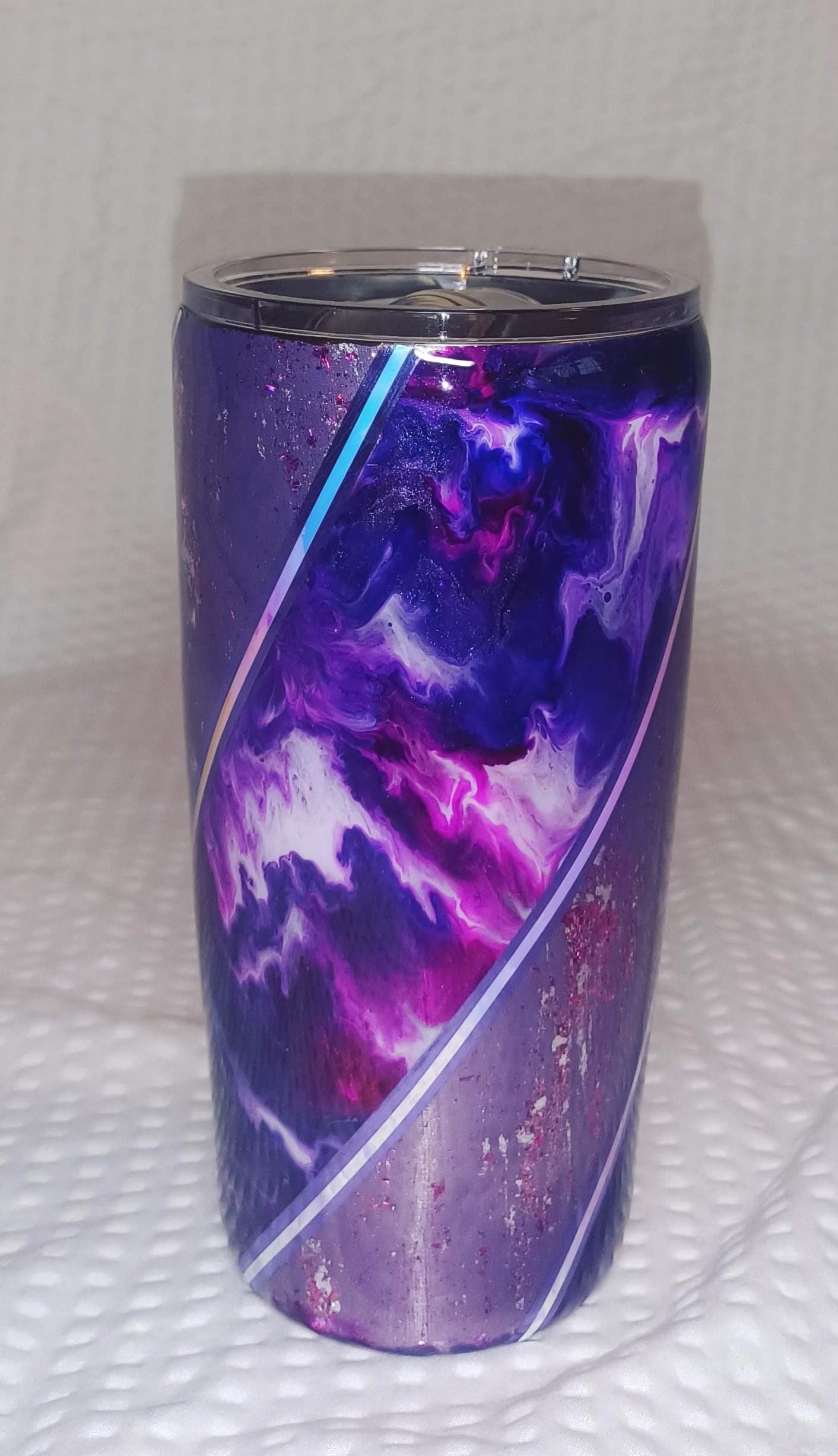 Twisted Purple 20 oz Regular stainless steel tumbler