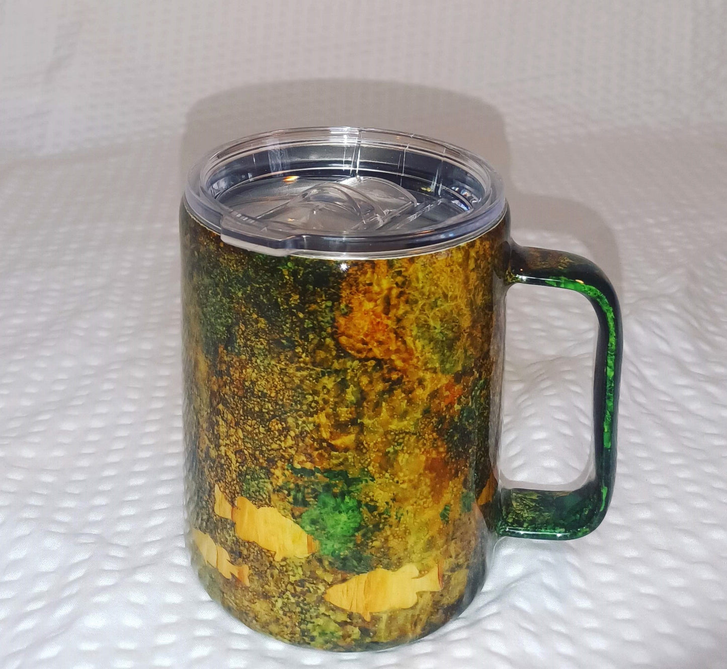 12 oz Camper Mug-Custom Made Epoxy Tumbler