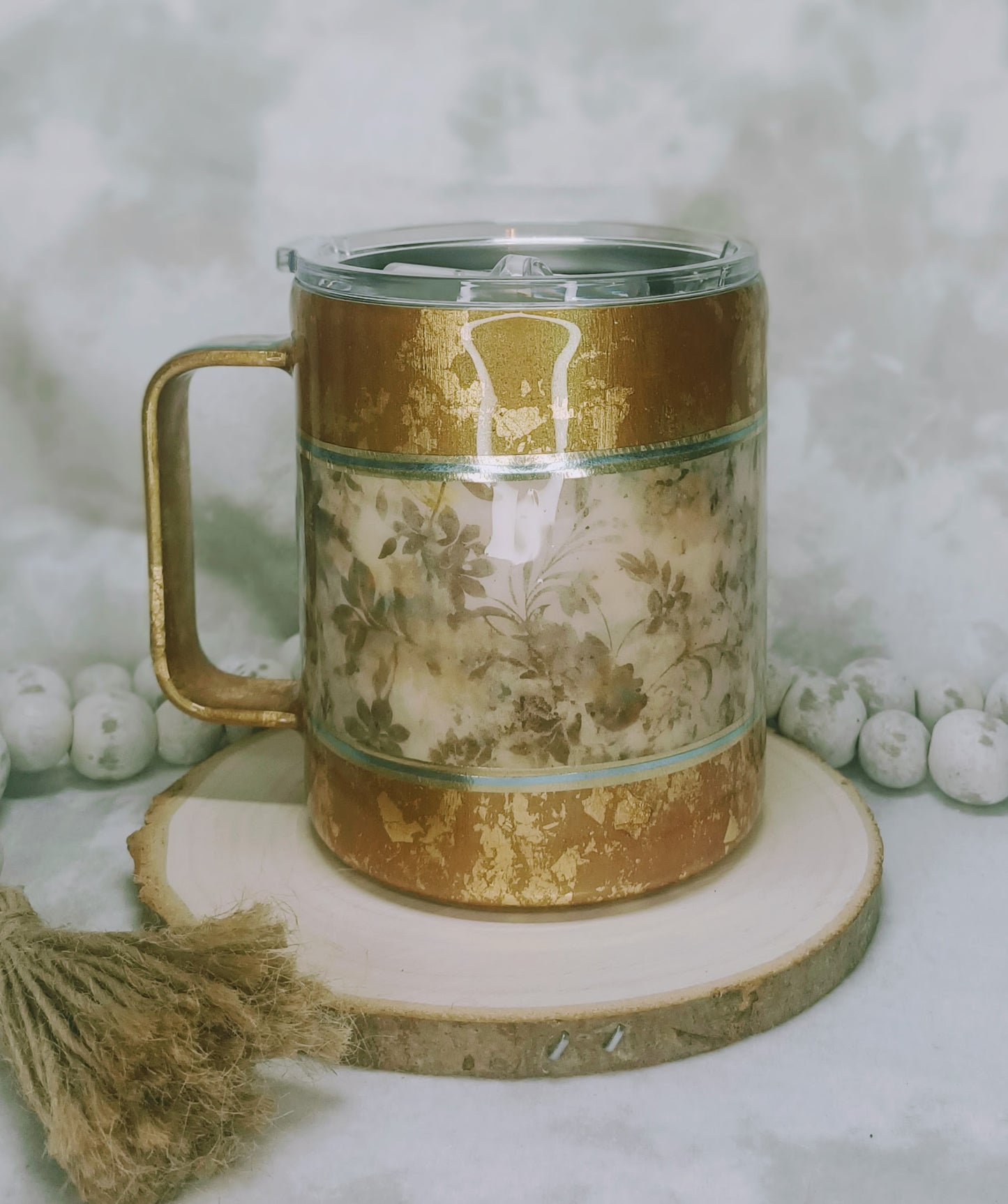 12 oz Camper Mug-Custom Made Epoxy Tumbler
