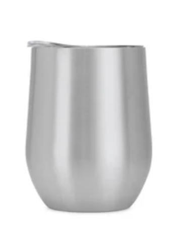12 oz Stainless Steel Wine Tumbler