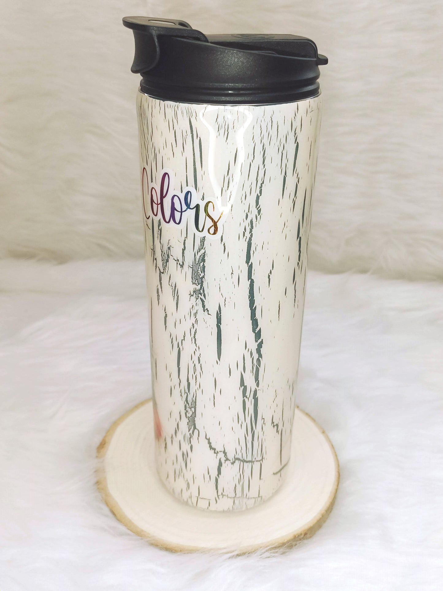18 oz Dual Flip Skinny Tumbler