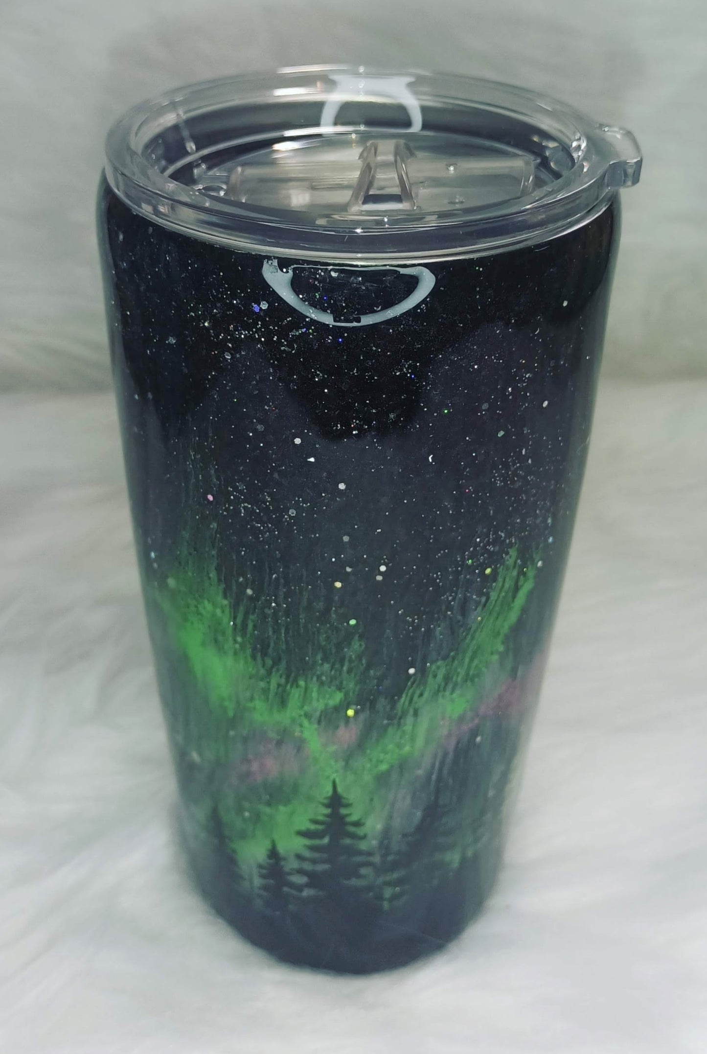 Northern Lights Design 20 oz Regular Stainless Steel Tumbler