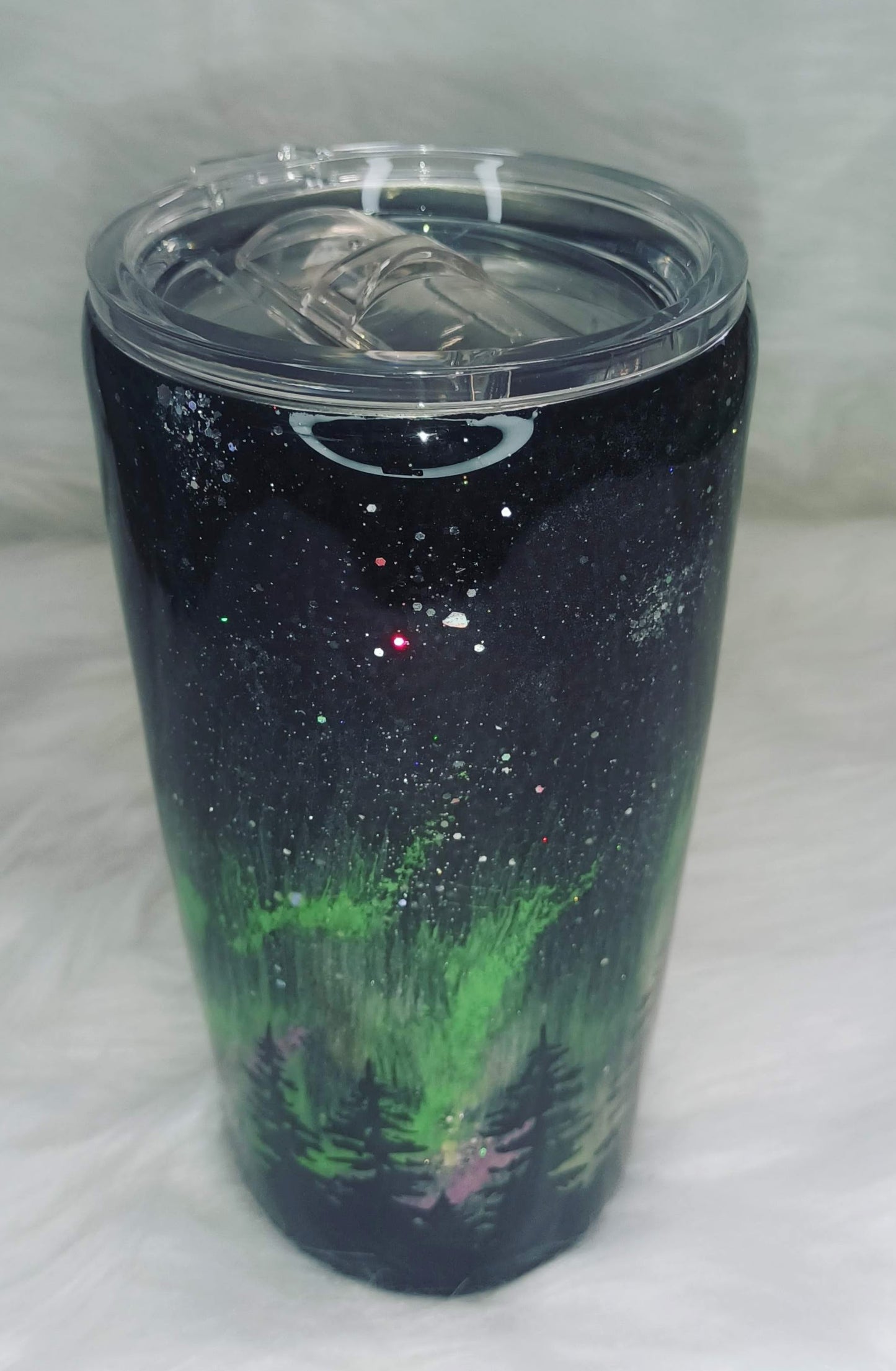 Northern Lights Design 20 oz Regular Stainless Steel Tumbler