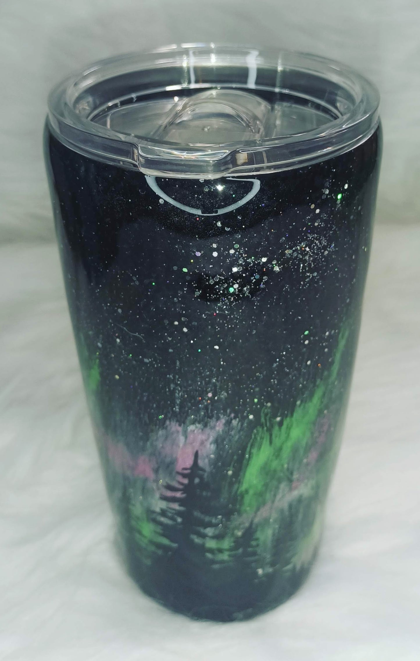 Northern Lights Design 20 oz Regular Stainless Steel Tumbler