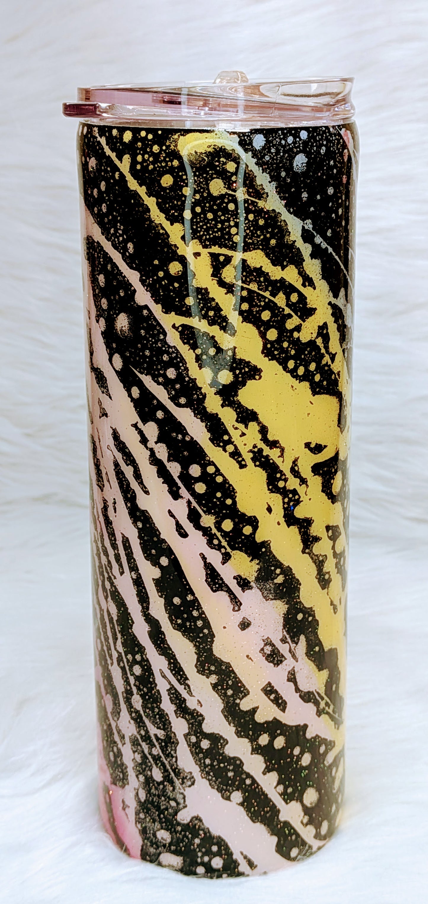 Pastel Power Wash 20 oz Skinny Stainless Steel Tumbler