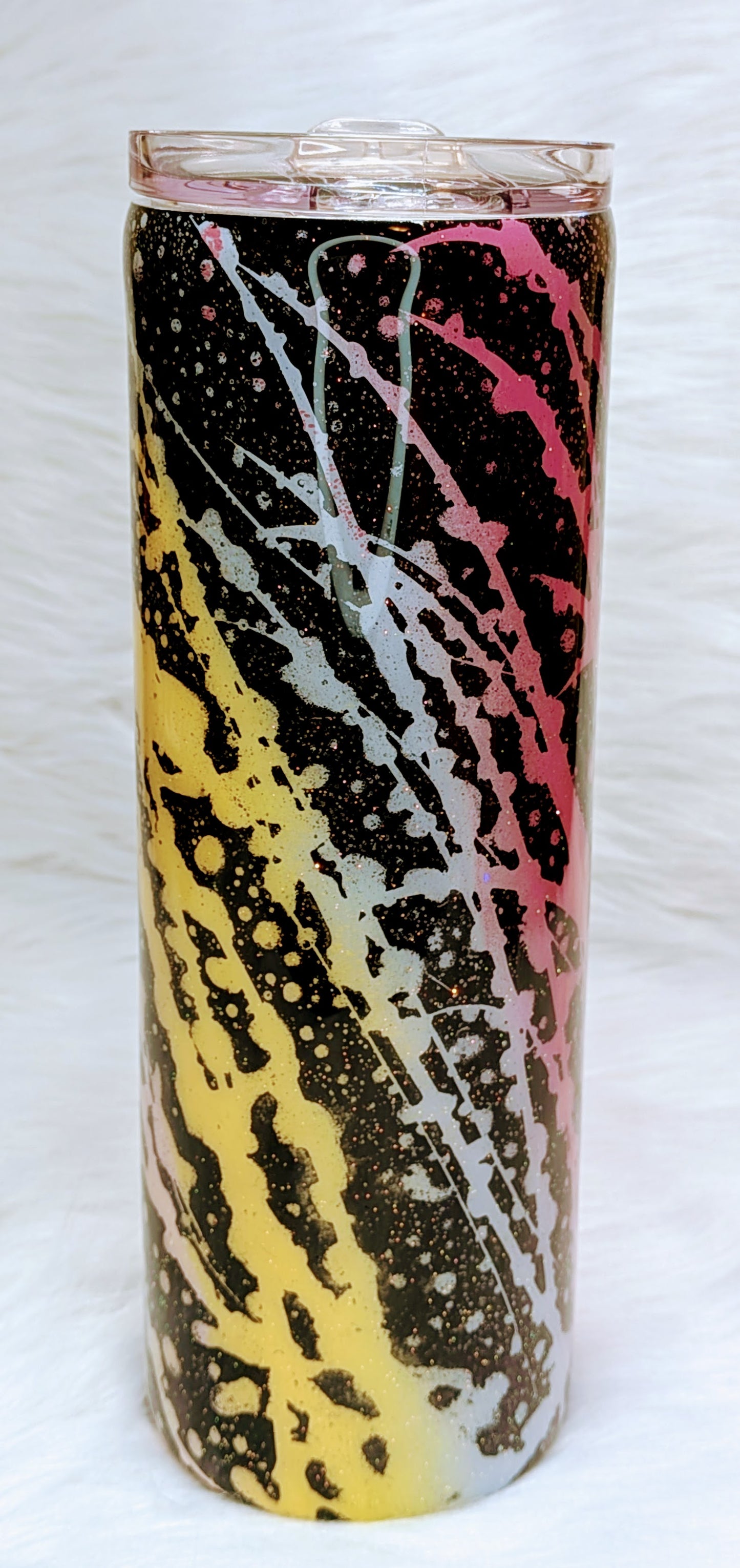 Pastel Power Wash 20 oz Skinny Stainless Steel Tumbler