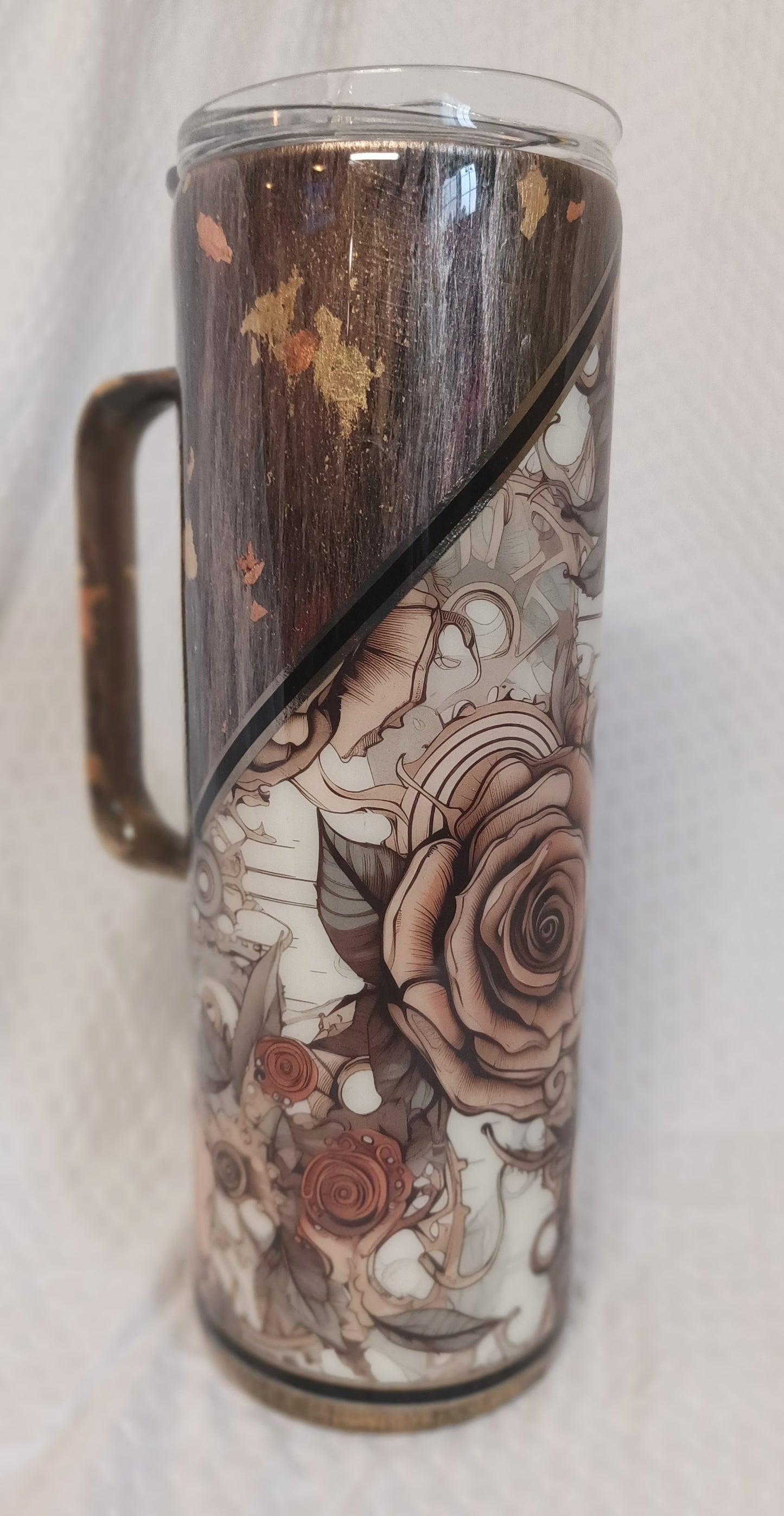 20 oz Skinny Tumbler with handle
