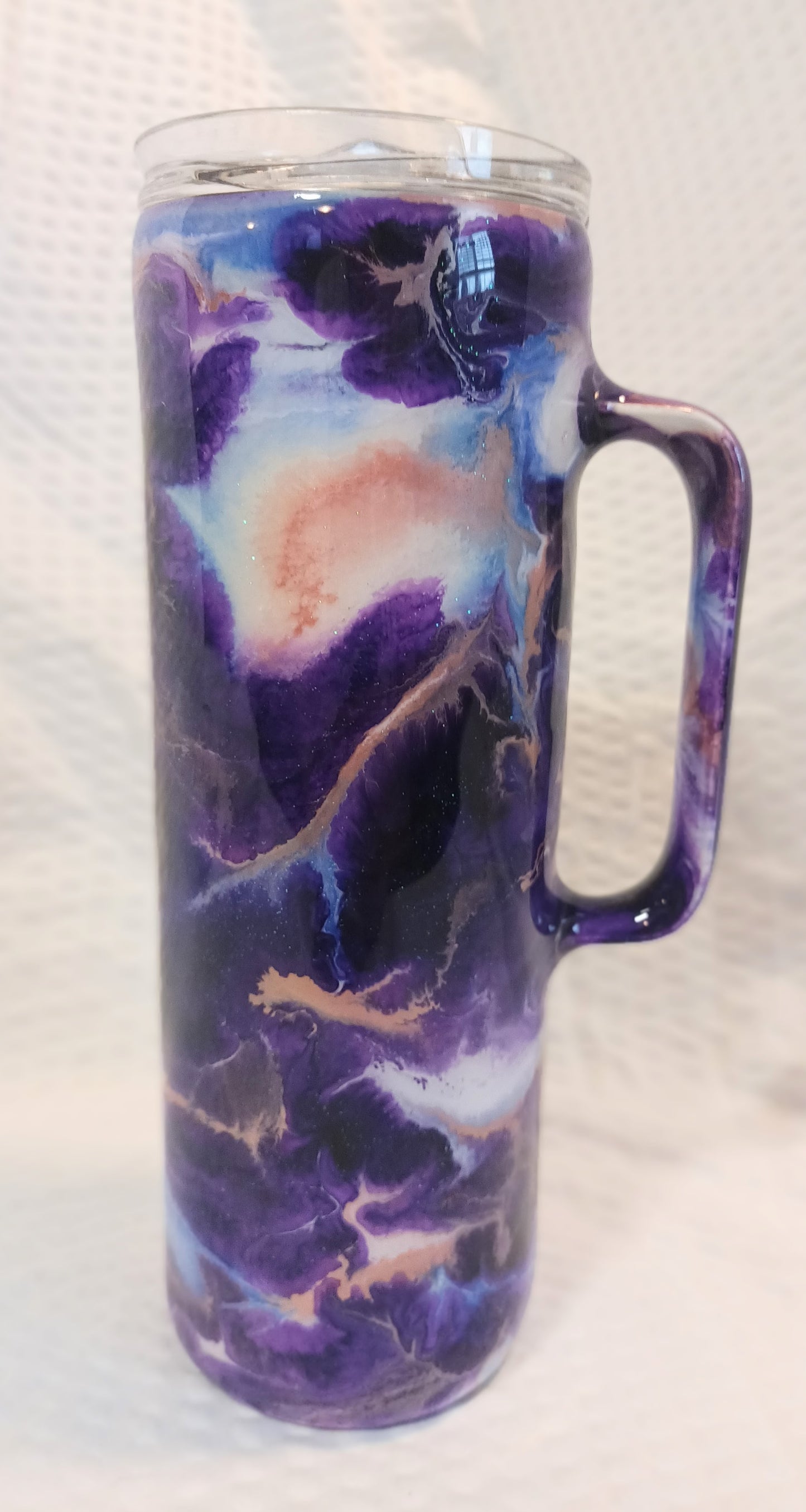 20 oz Skinny Tumbler with handle