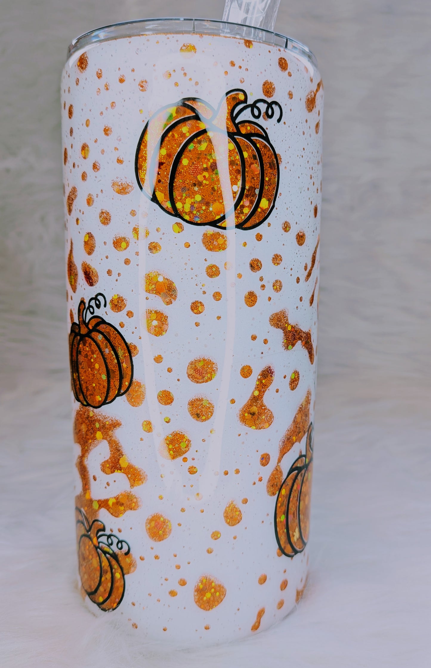 Hello Fall Powerwash Peek-a-Boo 20 oz Thick Stainless Steel Tumbler